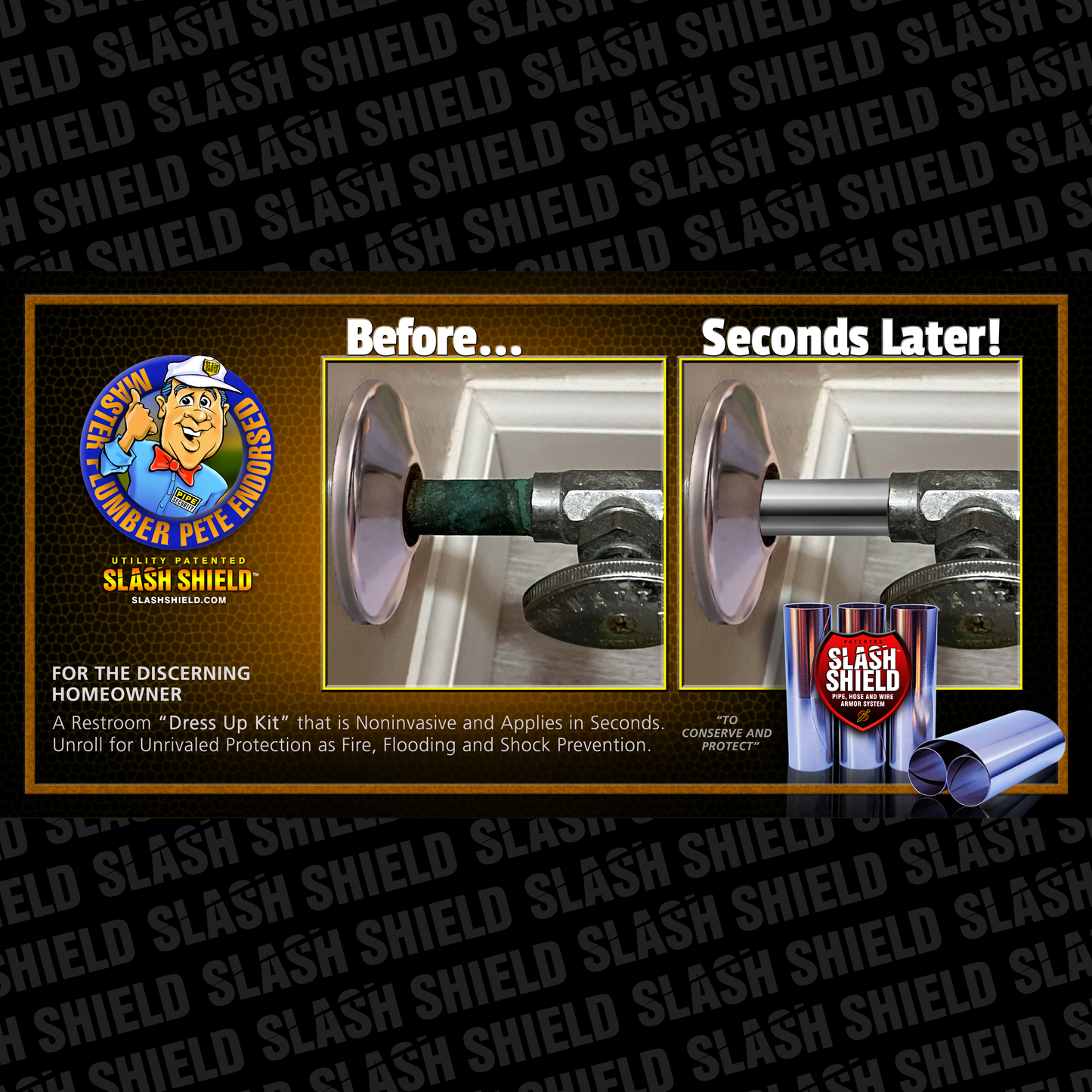 Slash Shield™ Contractor 6-Pack: $9.95, Retails for $19.95, Wholesale Price Requires a Minimum Purchase of (25) 6-Packs